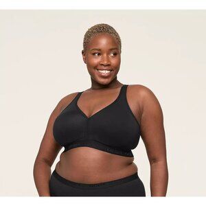 Lane Bryant Cacique Cotton Unlined No Wire Bra 48DDD